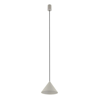 Lampa wisząca Nowodvorski Zenith S, jansy szary