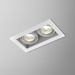 Lampa wewnętrzna, wpuszczana Aqform Squares 50x2 230V recessed 13