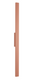 Nowodvorski Demi M kinkiet zewnętrzny brick red / ceglasty / P037 100cm