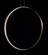 Lampa wewnętrzna, wisząca Zava Rings Vertical 50cm k. złoty 3000K, ekspozycja