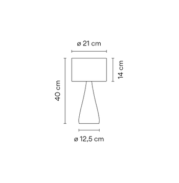 Lampa wewnętrzna, stojąca Vibia Jazz 133310