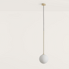 Lampa wewnętrzna, wisząca Aromas Ball, czarny