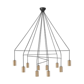 Lampa wisząca Nowodvorski Imbria, mosiądz