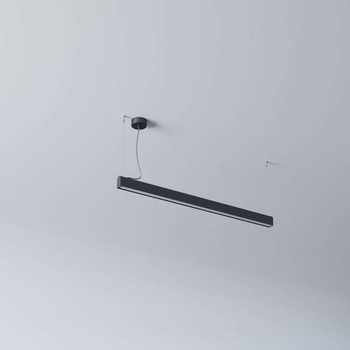 Lampa wewnętrzna, wisząca Cleoni Avar 1000 czarna