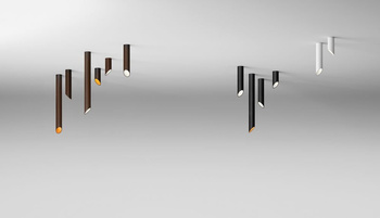 Lampa wewnętrzna, sufitowa Vibia 45º 8252