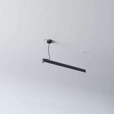 Lampa wewnętrzna, wisząca Cleoni Avar 820 czarna oval