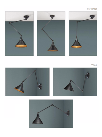 Lampa wewnętrzna, wisząca / ścienna Elstead Provence PV/GWP CPR