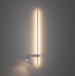 Nowodvorski lampa ścienna, prawa, biała