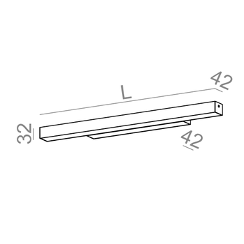 KINKIET AQFORM SET RAW MINI 115 LED BIAŁY 26432-L830-D9-00-03