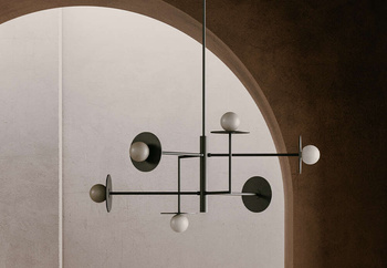 Lampa wewnętrzna, wisząca Aromas Miro 6