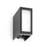 Lampa zewnętrzna, elewacyjna LOG Dark grey, FARO, 70264, Outlet