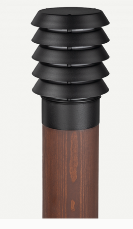 Lampa zewnętrzna, słupek ALTA WOOD, NORLYS, 1440B