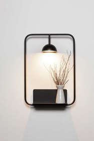 Lampa wewnętrzna, ścienna Estiluz Cupolina A-3930 26 BLK