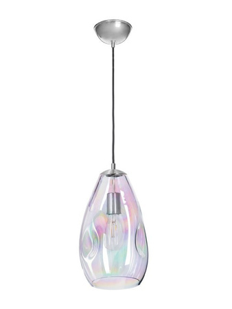 Lampa wewnętrzna, wisząca Famlight Storm S pearl, miedż/mosiądz