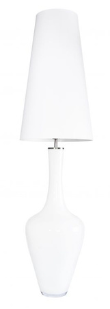 Lampa wewnętrzna, stojąca Famlight Panay Opal White