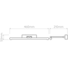 Lampa wewnętrzna, ścienna Astro Goya 760 LED 1115013
