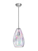 Lampa wewnętrzna, wisząca Famlight Storm S pearl, stal nierdzewna
