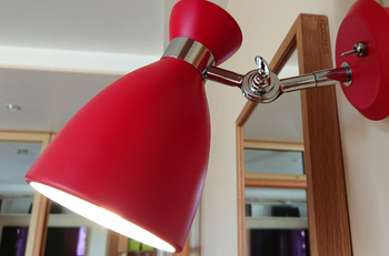 KINKIET FARO BARCELONA RETRO RED 20002