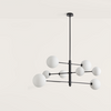 Lampa wewnętrzna, wisząca Aromas Atom, czarny
