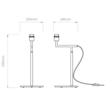 Lampa wewnętrzna, stojąca Astro Telegraph Table 1404004