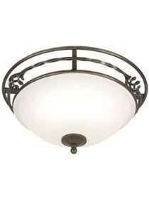 Lampa wewnętrzna, sufitowa Elstead Pembroke PB/F/A BLK/GOLD