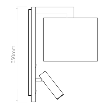 Lampa wewnętrzna, ścienna Astro Ravello LED Reader 1222018