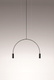 Lampa wewnętrzna, wisząca Estiluz Volta T-3535S-M 26BLK