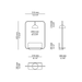 Lampa wewnętrzna, ścienna Estiluz Cupolina A-3930 26 BLK