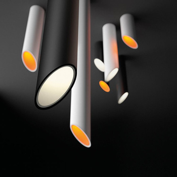 Lampa wewnętrzna, sufitowa Vibia 45º 8252