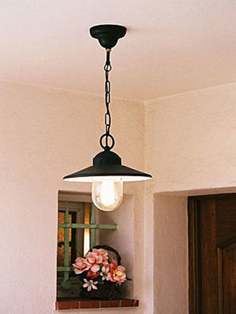 Lampa zewnętrzna, wisząca Karlstad 230/A, biały