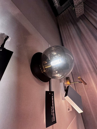 Lampa wewnętrzna, ścienna Bacan Riesco Gray, FAMLIGHT, 36-S105M22, ekspozycja