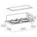 Lampa wewnętrzna, wpuszczana Aqform Squares 111x2 QRLED recessed 02