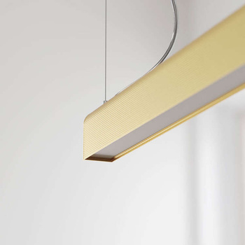 Lampa wewnętrzna, wisząca Cleoni Avar 570 złota
