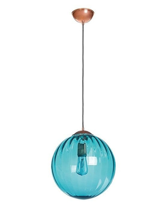 Lampa wewnętrzna, wisząca Famlight Arran opric baltic green, stal nierdzewna