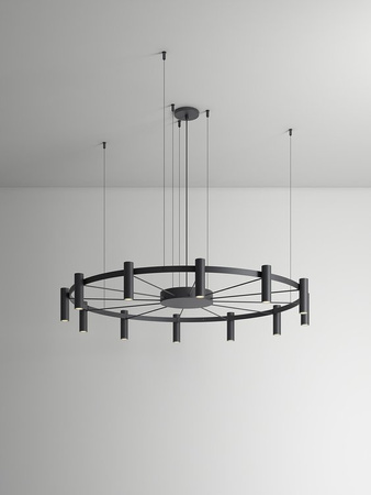 Lampa wewnętrzna, wisząca Estiluz Laverd T-3806 61S GLD