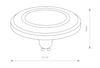 ŻARÓWKA ES111 NOWODVORSKI – REFLECTOR LED ES111 LENS 9W 4000K 9213