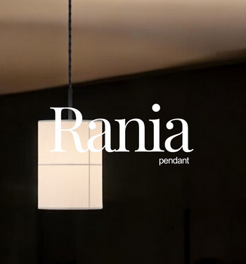 Lampa wewnętrzna, wisząca Robin Rania 38 cm