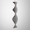 Lampa wewnętrzna, wisząca Vibia Rhythm Vertical 2142