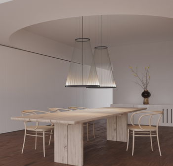 Lampa wewnętrzna, VIBIA ARRAY 1855 Beige 2700K, zwieszana, ekspozycja