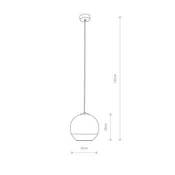 Lampa wisząca Nowodvorski Globe Plus S