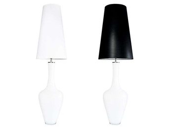 Lampa wewnętrzna, stojąca Famlight Panay Opal White