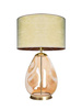 Lampa wewnętrzna, stojąca Famlight Storm L Lister Amber