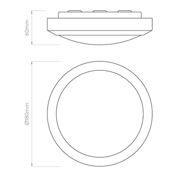 Lampa wewnętrzna, sufitowa Astro Dakota 180