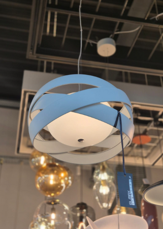 Lampa wewnętrzna, wisząca Estiluz Siso T-2995 71WH, Outlet