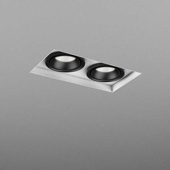 Lampa wewnętrzna, wpuszczana Aqform Squares next 50x2 LED trimless recessed 12 