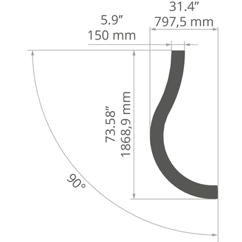 Oprawa LED KLUŚ MI-SNAKE-03