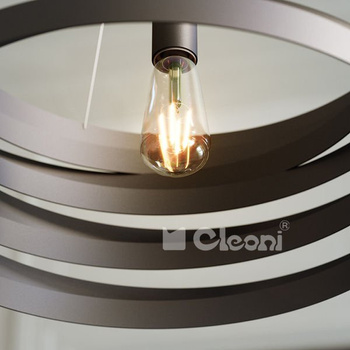 Lampa wewnętrzna, wisząca Cleoni Logan 1403D8AE1