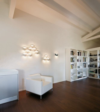 Lampa wewnętrzna, ścienna Vibia Fold Surface 4204
