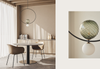 Lampa wewnętrzna, wisząca Aromas Level 60, ekspozycja
