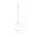 Lampa wisząca Nowodvorski Sphere XL